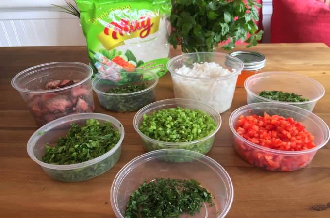 Salad Roll Recipe Ingredients