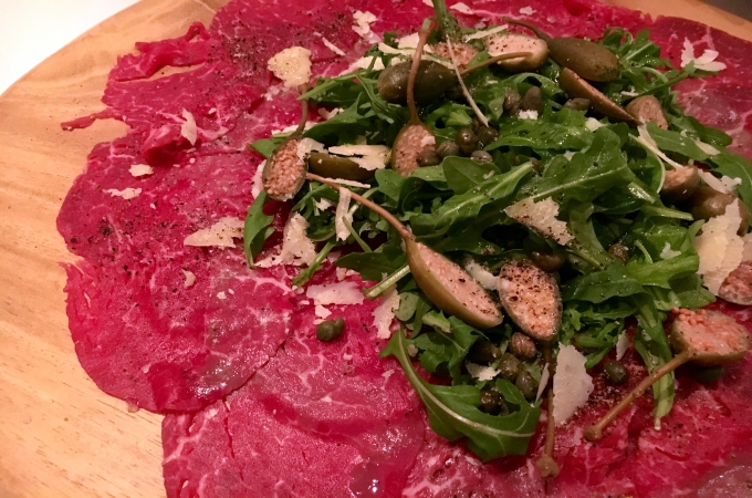 Cooking Club Holiday Appetizers Beef Carpaccio